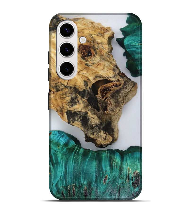 Galaxy S25 Plus Wood Live Edge Phone Case - Jules (Clear, 818526)