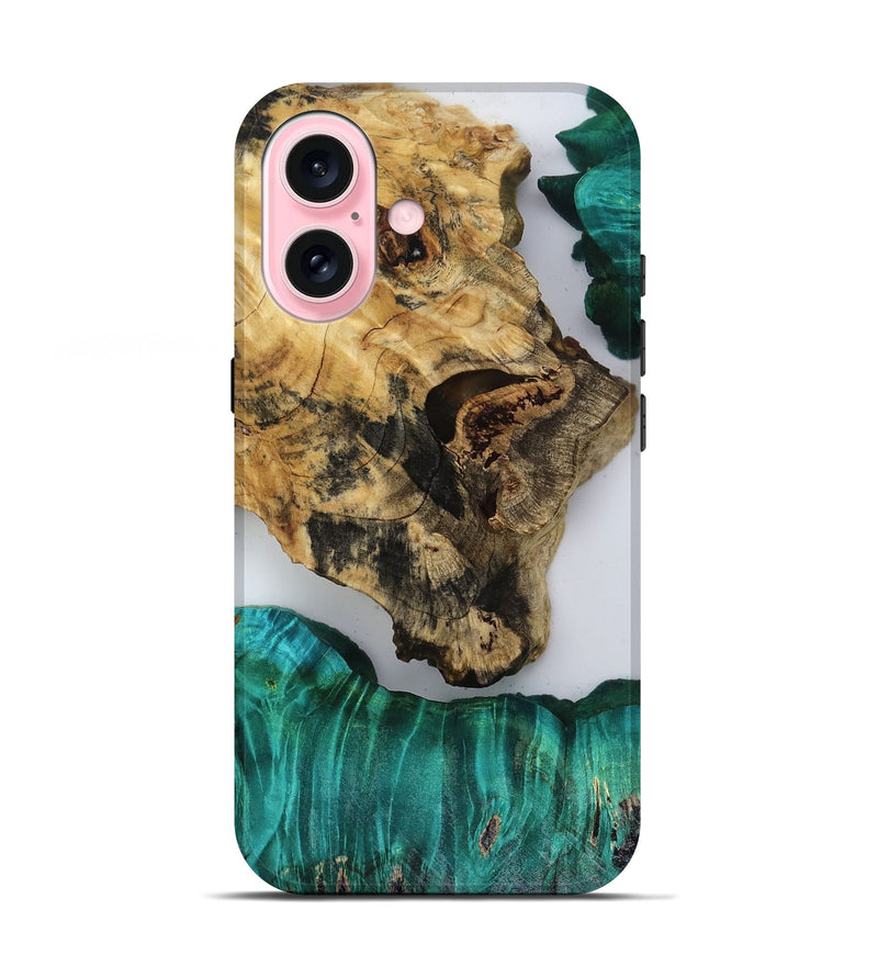 iPhone 17 Wood Live Edge Phone Case - Jules (Clear, 818526)