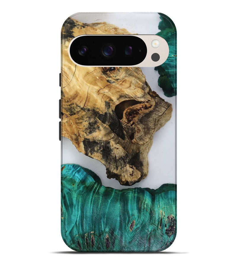 Pixel 10 Pro XL Wood Live Edge Phone Case - Jules (Clear, 818526)