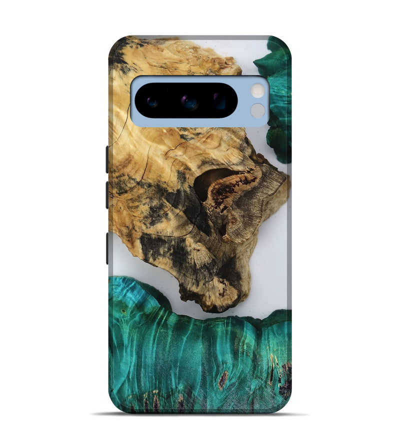 Pixel 8 Pro Wood Live Edge Phone Case - Jules (Clear, 818526)