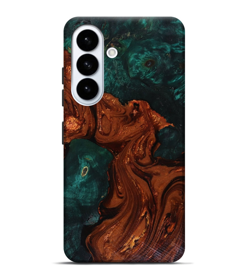 Galaxy S26 Plus Wood Live Edge Phone Case - Maximo (Red, 818528)