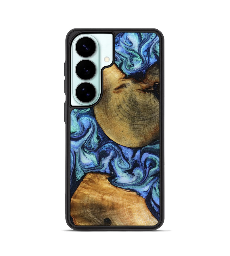 Galaxy S26 Wood Phone Case - Wyatt (Blue, 818532)