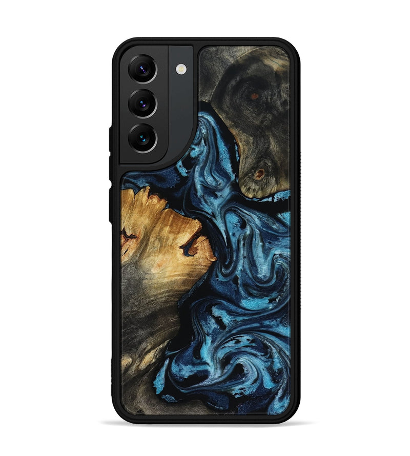 Galaxy S22 Plus Wood Phone Case - Ward (Blue, 818533)