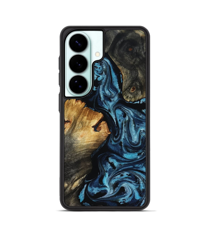 Galaxy S26 Wood Phone Case - Ward (Blue, 818533)