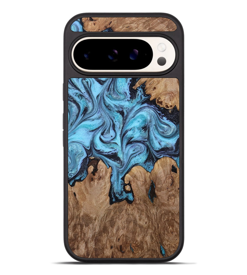Pixel 9 Pro XL Wood Phone Case - Henrik (Blue, 818534)