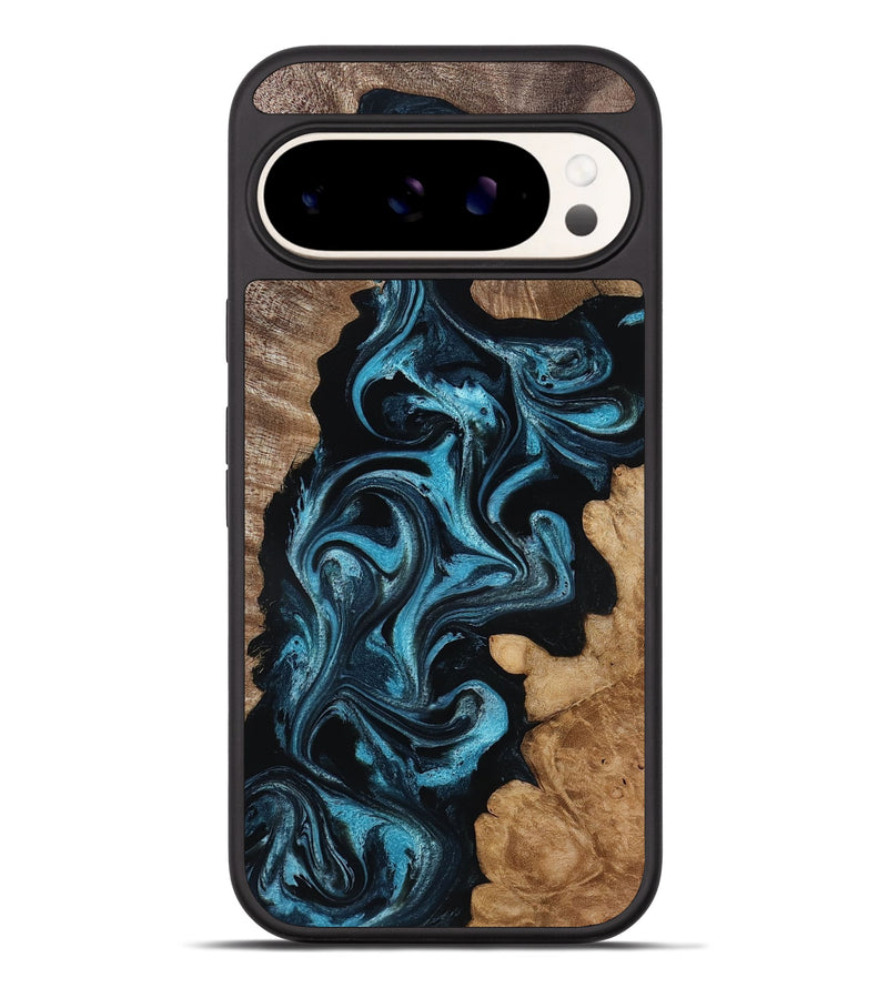 Pixel 9 Pro XL Wood Phone Case - Martika (Blue, 818535)