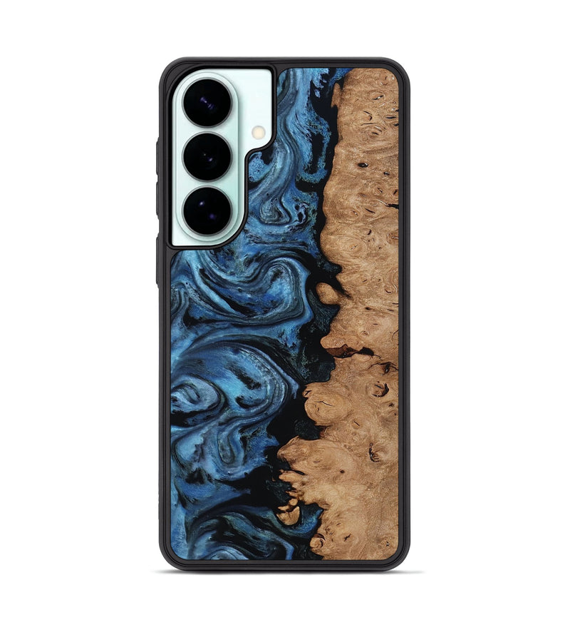Galaxy S26 Plus Wood Phone Case - Edmund (Blue, 818536)