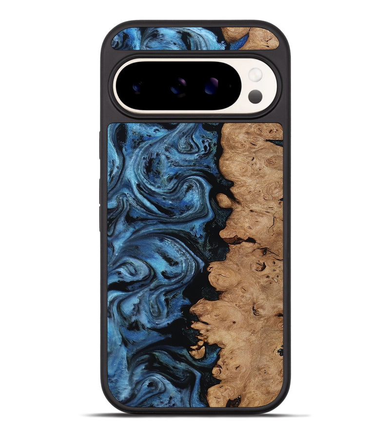 Pixel 9 Pro XL Wood Phone Case - Edmund (Blue, 818536)