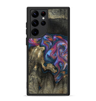 Galaxy S22 Ultra Wood Phone Case - Shannon (Blue, 818537)