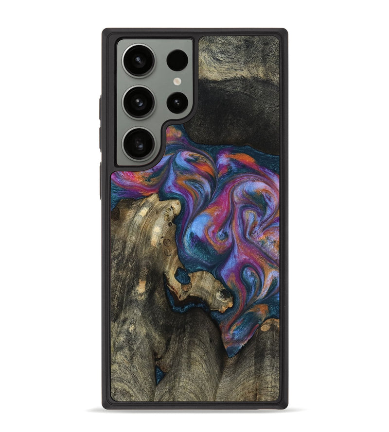 Galaxy S23 Ultra Wood Phone Case - Shannon (Blue, 818537)