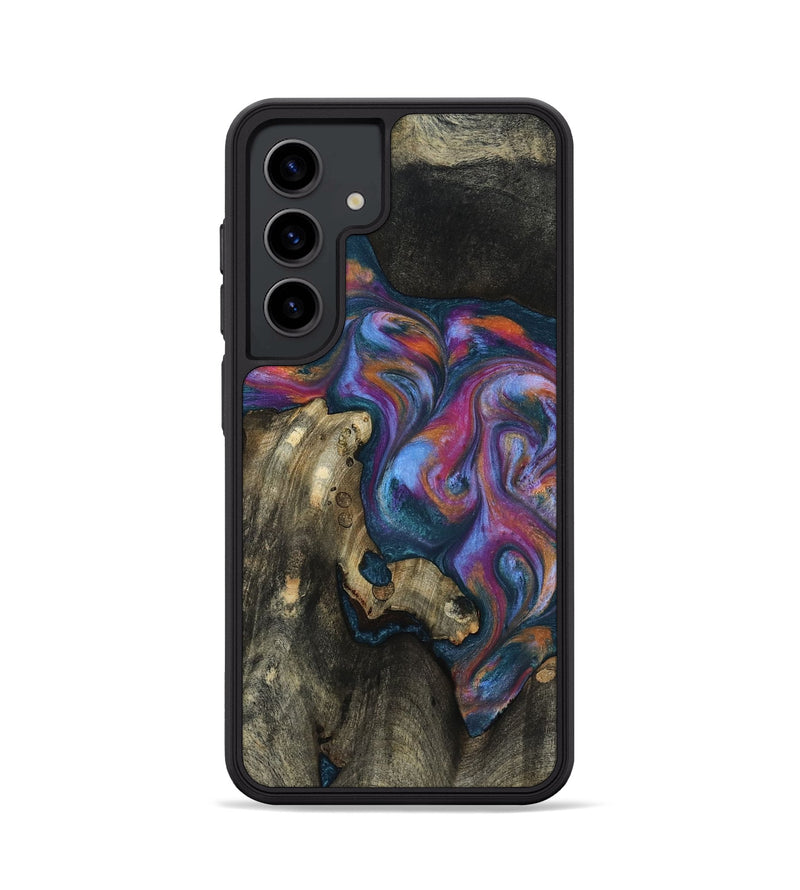 Galaxy S24 Wood Phone Case - Shannon (Blue, 818537)
