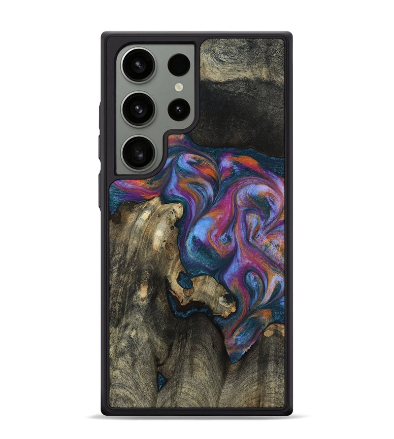 Galaxy S24 Ultra Wood Phone Case - Shannon (Blue, 818537)