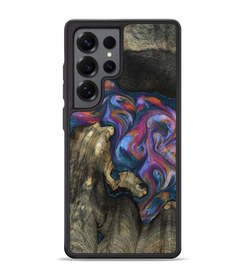 Galaxy S25 Ultra Wood Phone Case - Shannon (Blue, 818537)