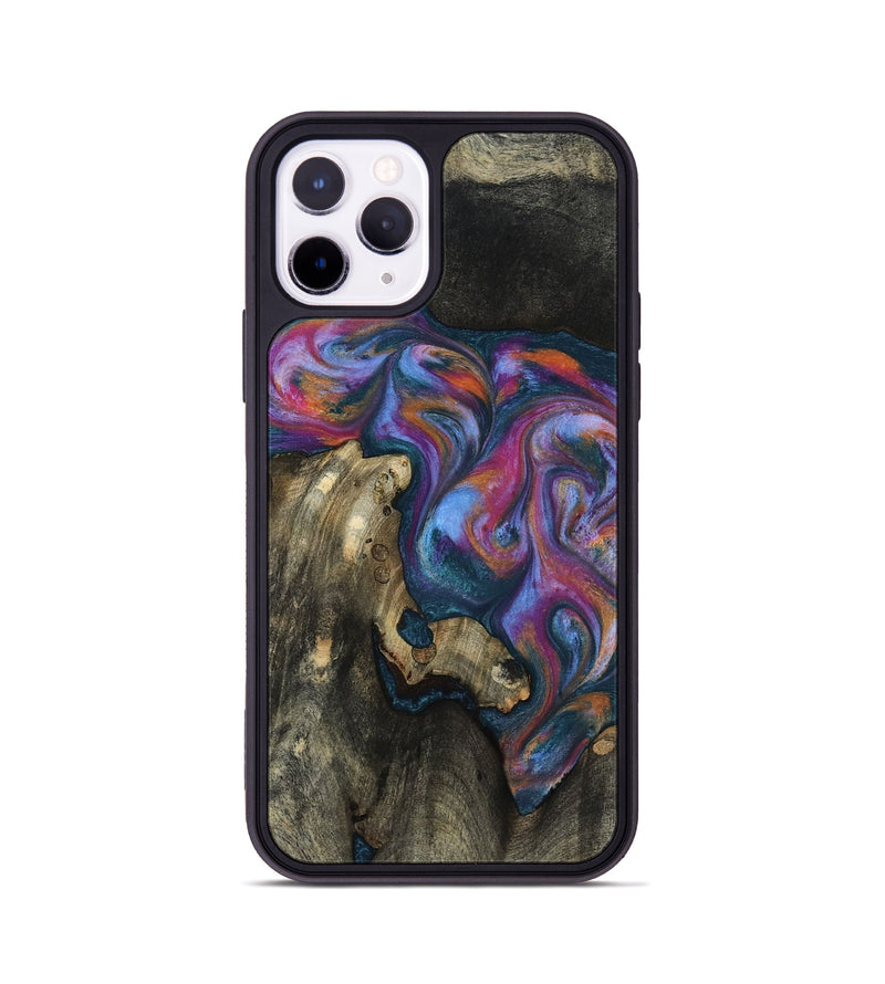 iPhone 11 Pro Wood Phone Case - Shannon (Blue, 818537)