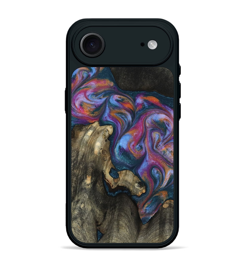 iPhone 17 Air Wood Phone Case - Shannon (Blue, 818537)