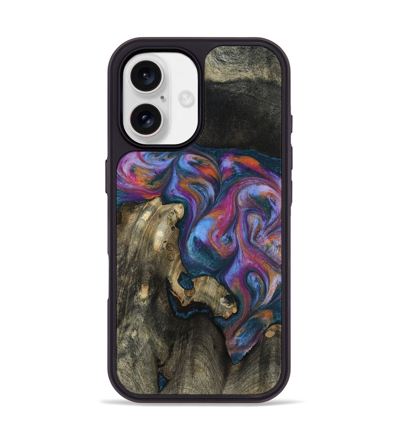 iPhone 17 Wood Phone Case - Shannon (Blue, 818537)