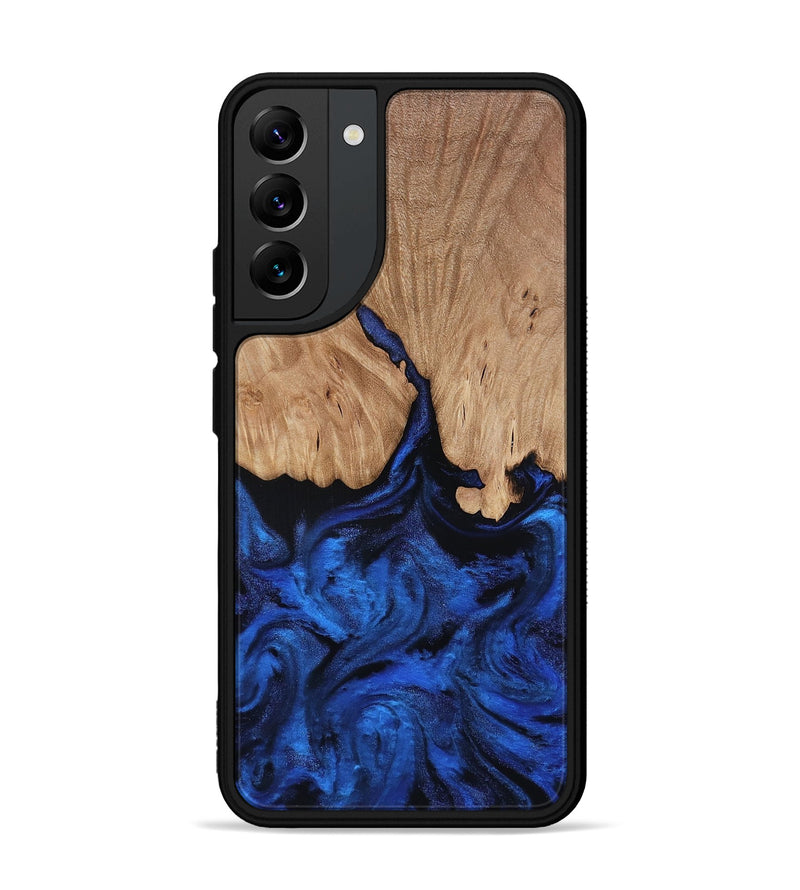 Galaxy S22 Plus Wood Phone Case - Aylani (Blue, 818538)