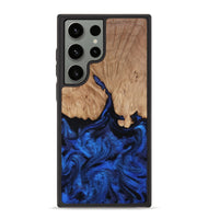 Galaxy S23 Ultra Wood Phone Case - Aylani (Blue, 818538)
