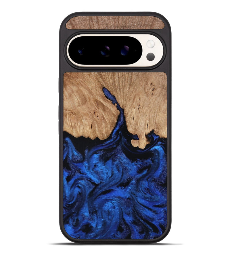 Pixel 9 Pro XL Wood Phone Case - Aylani (Blue, 818538)