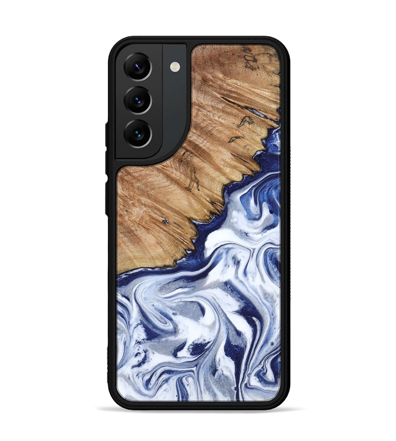 Galaxy S22 Plus Wood Phone Case - Sade (Blue, 818539)