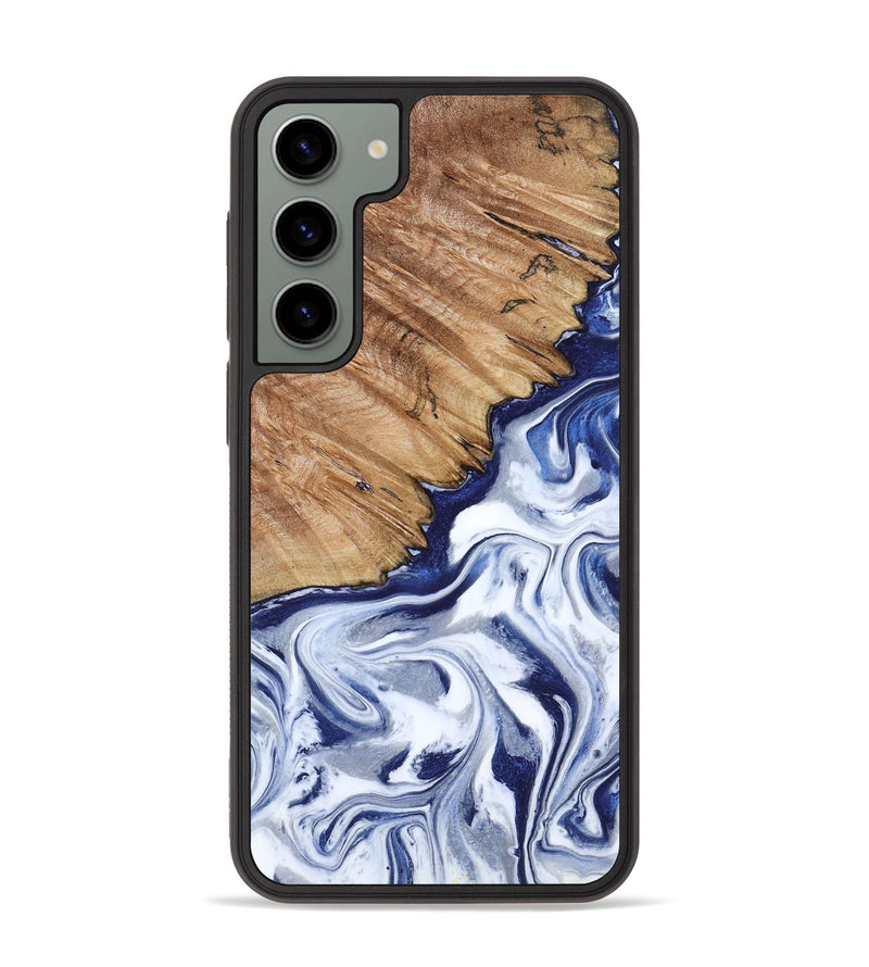 Galaxy S23 Plus Wood Phone Case - Sade (Blue, 818539)