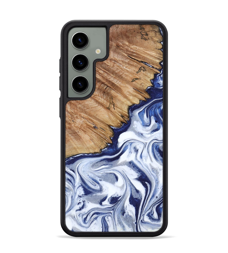Galaxy S24 Plus Wood Phone Case - Sade (Blue, 818539)