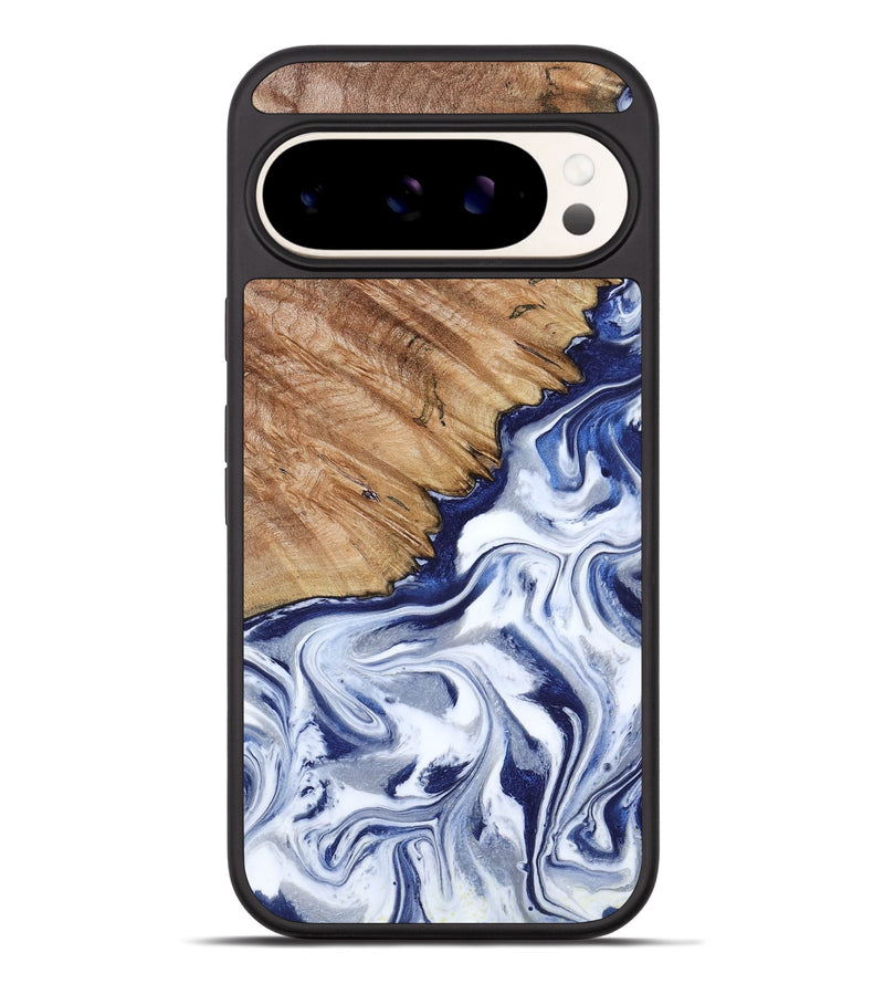 Pixel 9 Pro XL Wood Phone Case - Sade (Blue, 818539)
