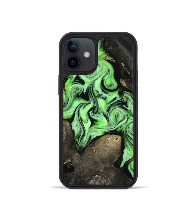 iPhone 12 mini Wood Phone Case - Willow (Neon, 818540)