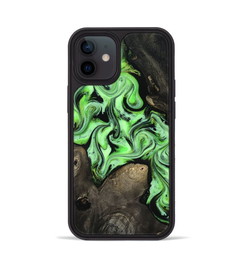 iPhone 12 Wood Phone Case - Willow (Neon, 818540)