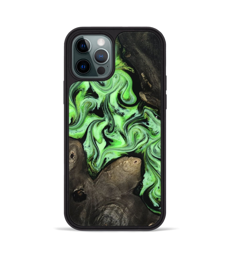 iPhone 12 Pro Wood Phone Case - Willow (Neon, 818540)