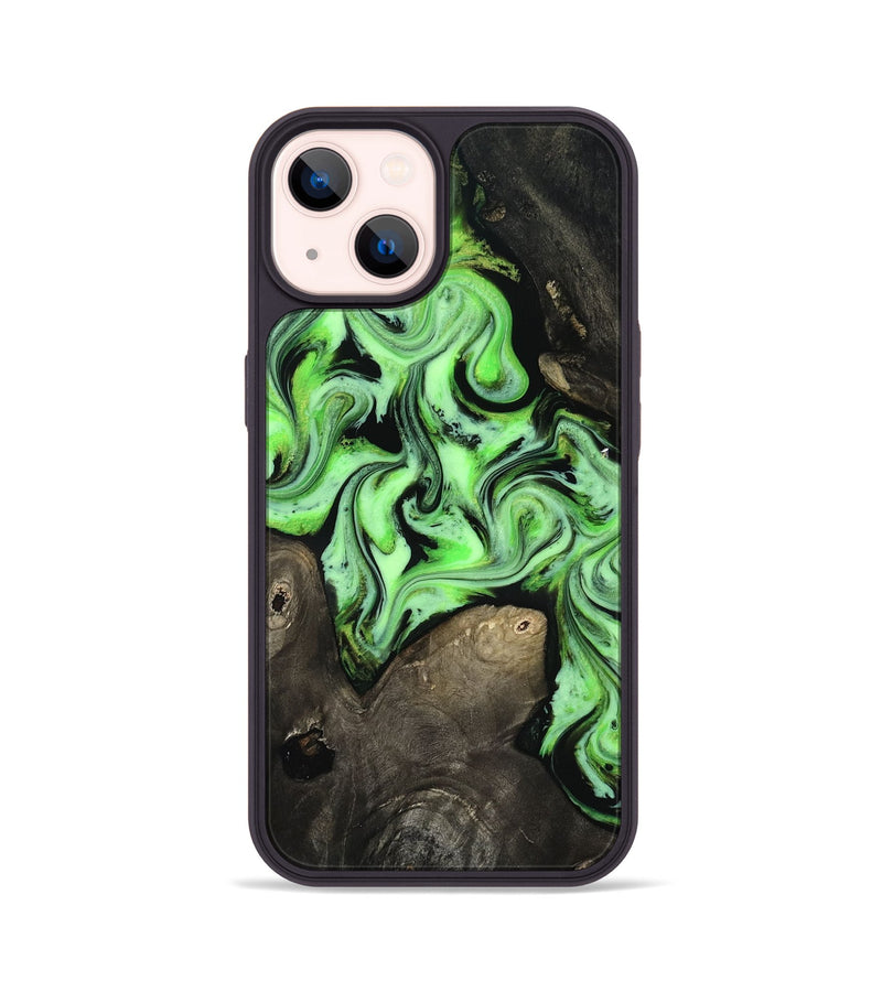 iPhone 14 Wood Phone Case - Willow (Neon, 818540)
