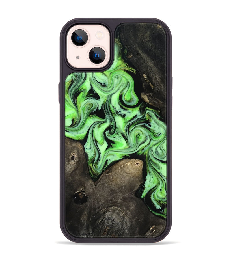 iPhone 14 Plus Wood Phone Case - Willow (Neon, 818540)