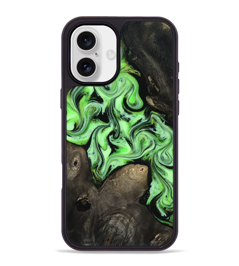 iPhone 16 Plus Wood Phone Case - Willow (Neon, 818540)