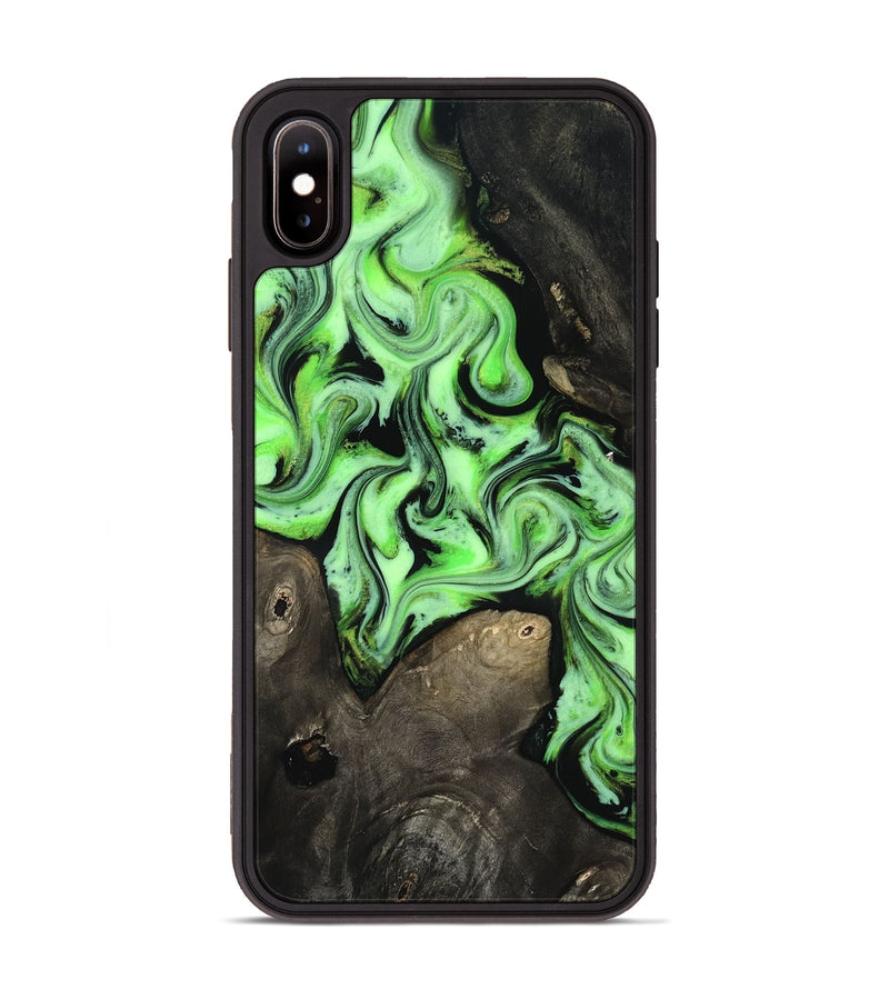 iPhone Xs Max Wood Phone Case - Willow (Neon, 818540)