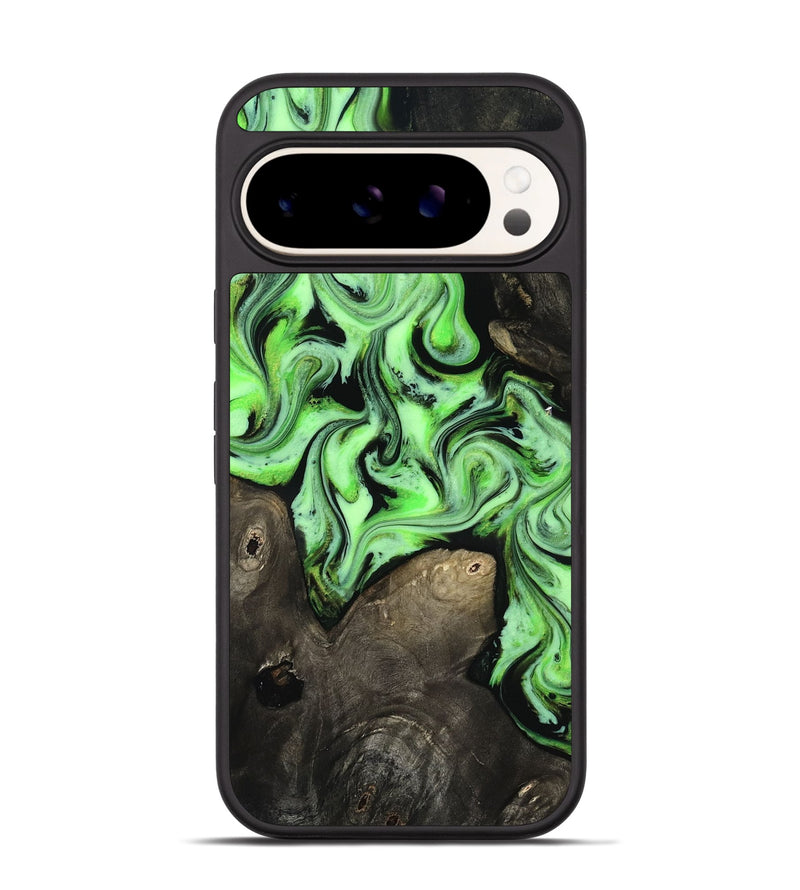 Pixel 9 Pro Wood Phone Case - Willow (Neon, 818540)