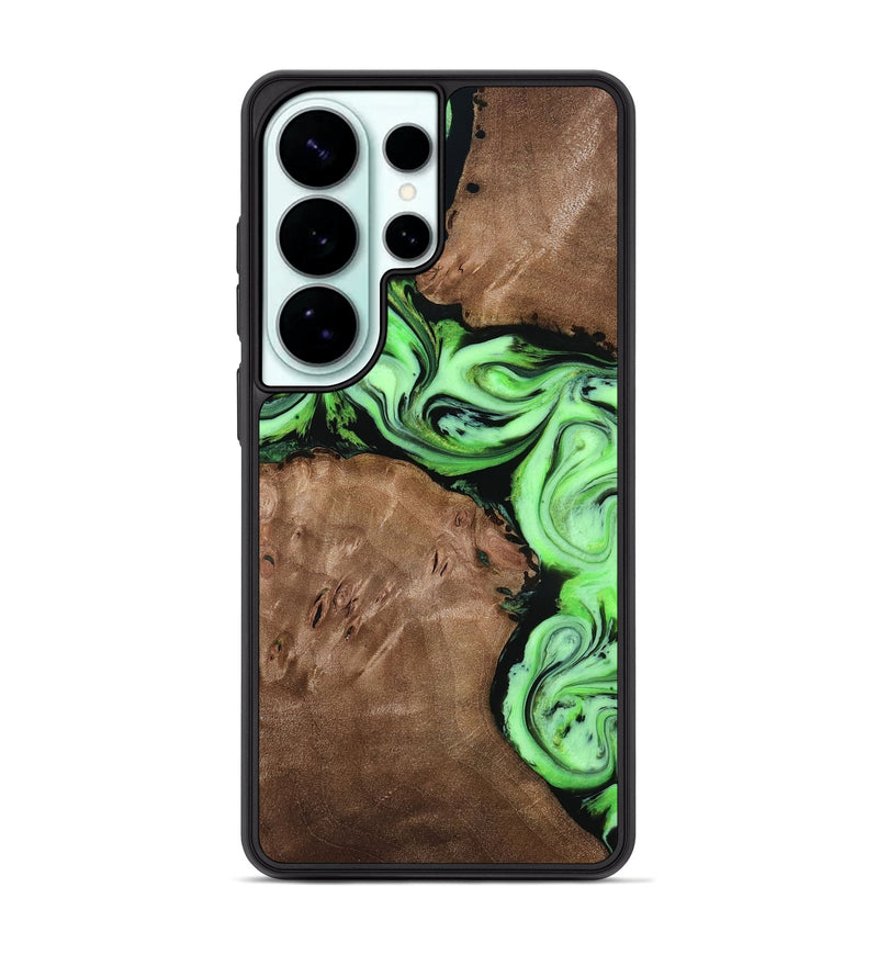 Galaxy S26 Ultra Wood Phone Case - Miley (Green, 818541)