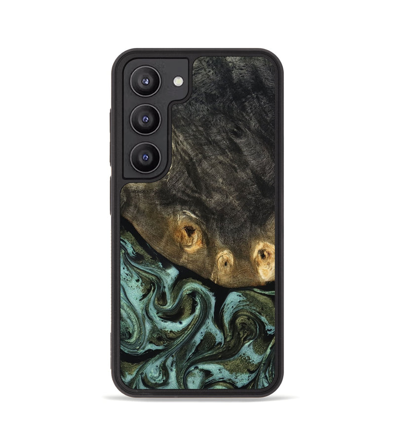 Galaxy S23 Wood Phone Case - Lissie (Green, 818542)