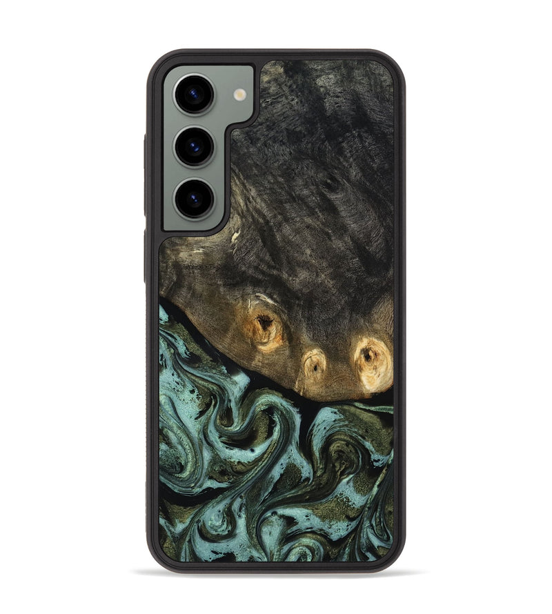 Galaxy S23 Plus Wood Phone Case - Lissie (Green, 818542)