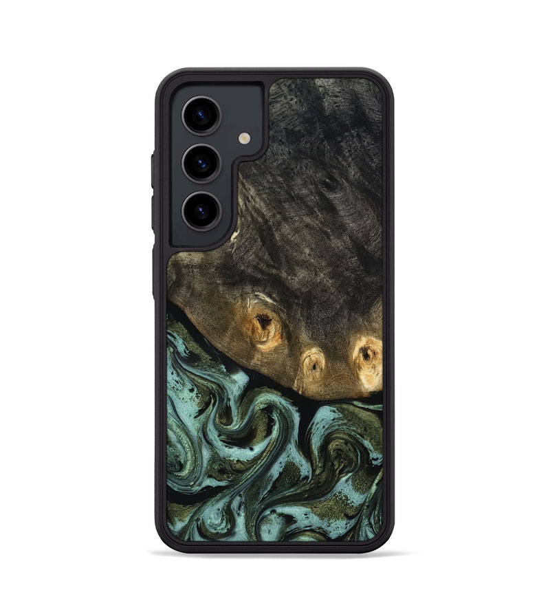 Galaxy S24 Wood Phone Case - Lissie (Green, 818542)