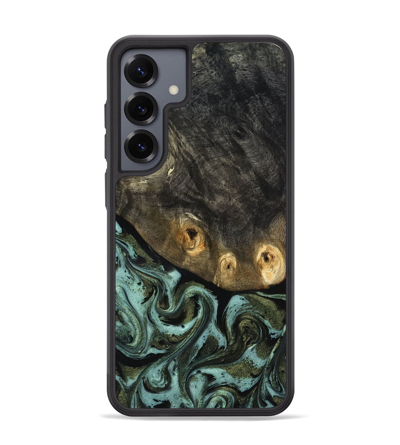 Galaxy S25 Plus Wood Phone Case - Lissie (Green, 818542)