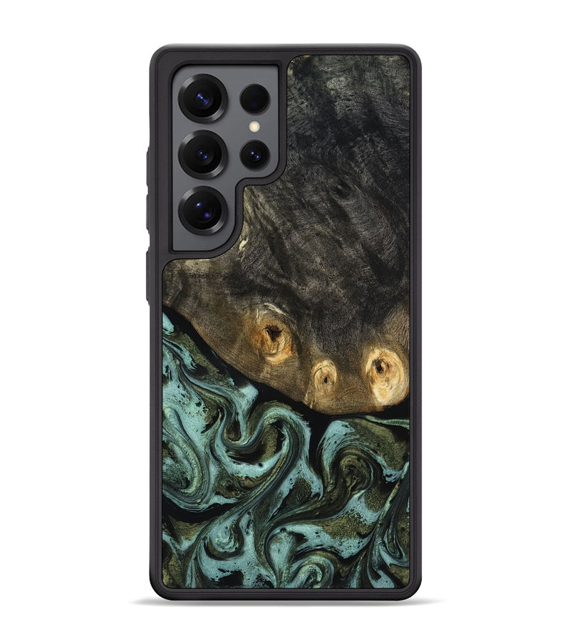 Galaxy S25 Ultra Wood Phone Case - Lissie (Green, 818542)