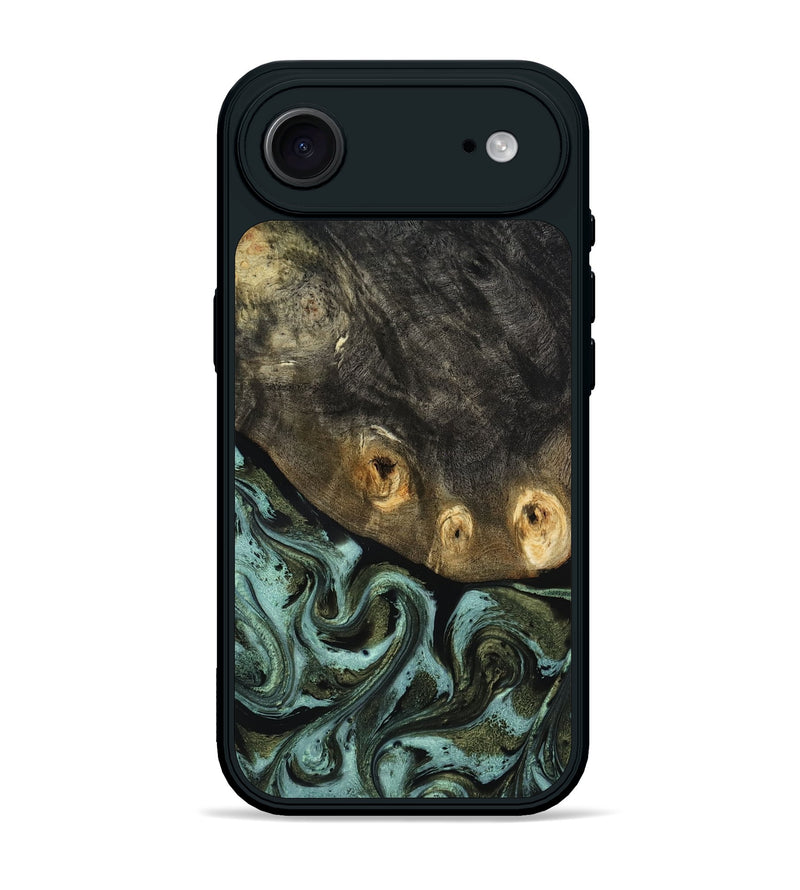 iPhone 17 Air Wood Phone Case - Lissie (Green, 818542)