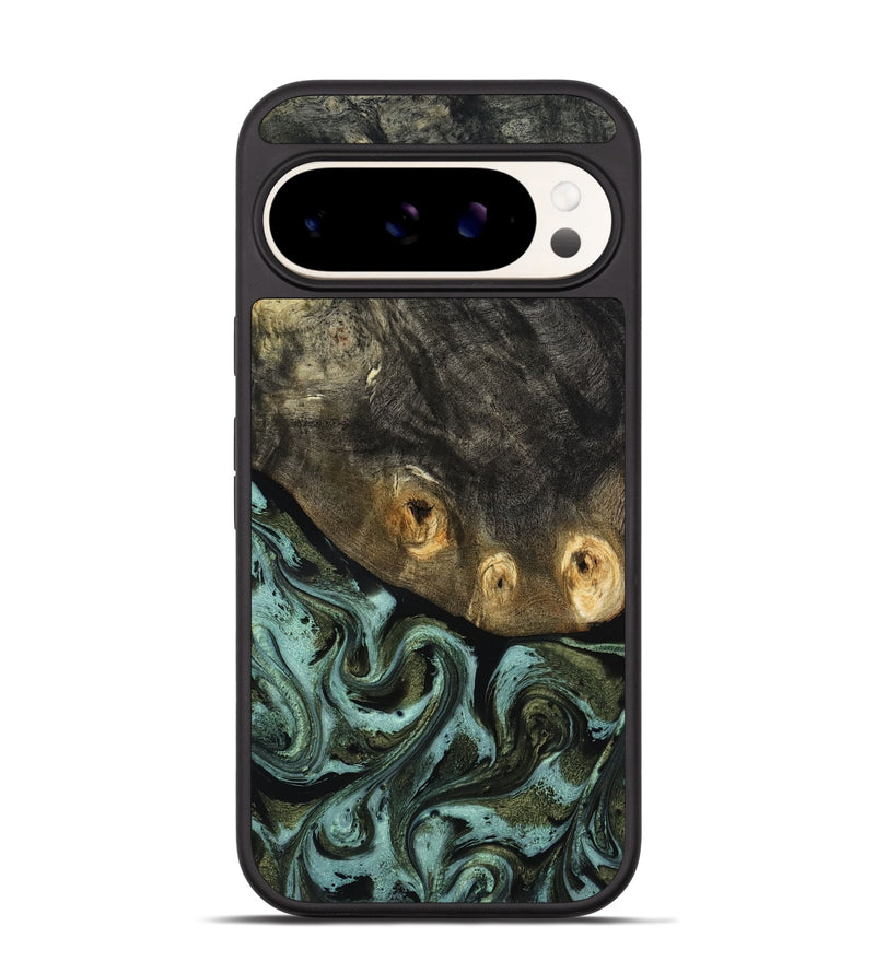 Pixel 9 Pro Wood Phone Case - Lissie (Green, 818542)