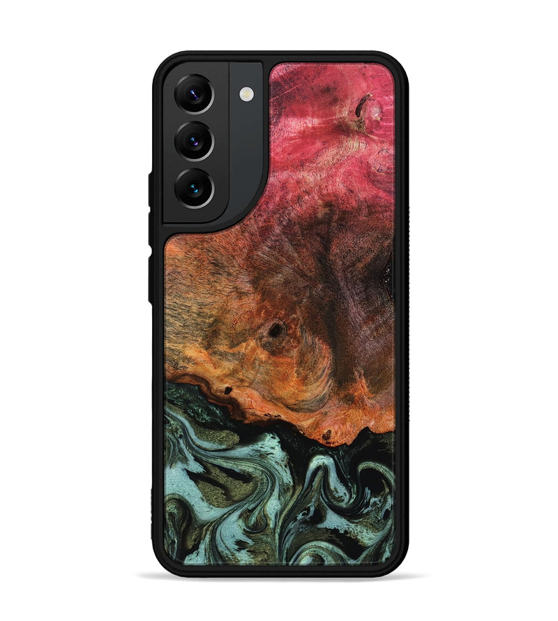 Galaxy S22 Plus Wood Phone Case - Luis (Green, 818543)