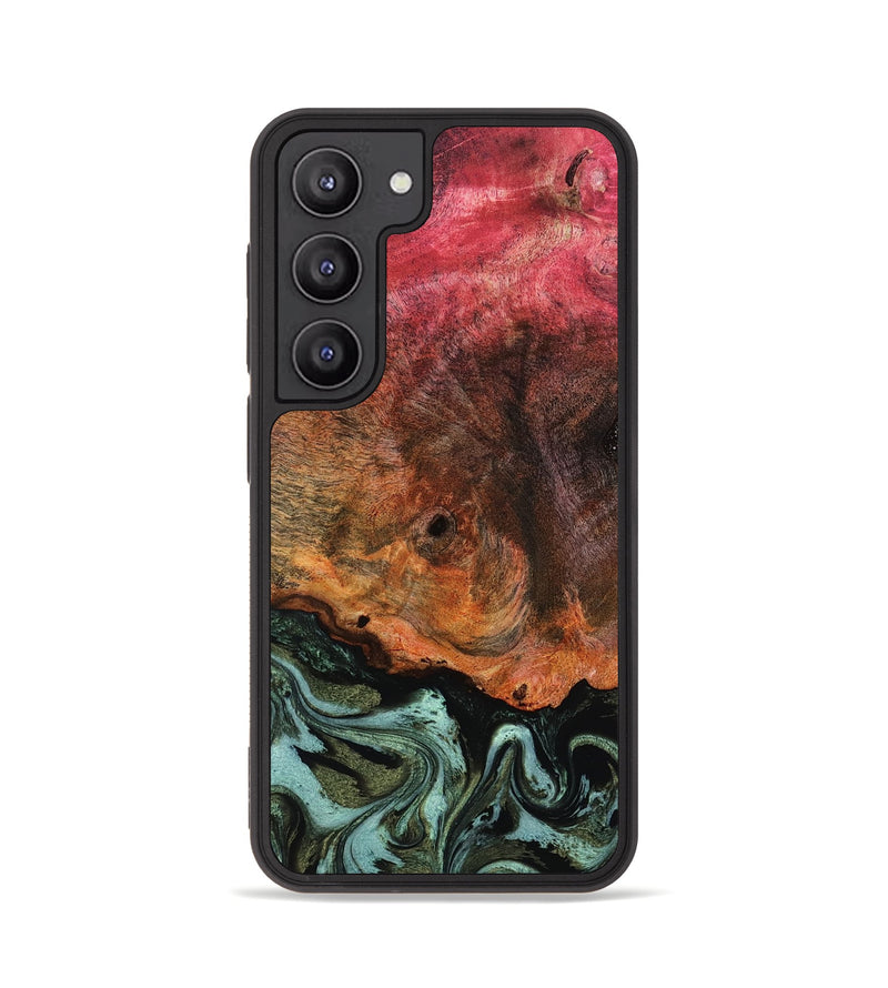 Galaxy S23 Wood Phone Case - Luis (Green, 818543)