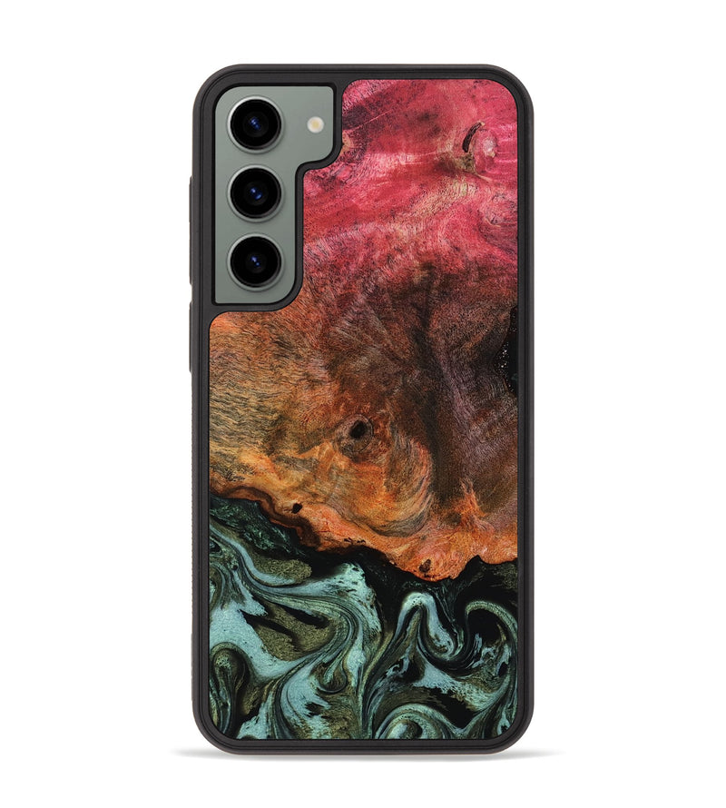 Galaxy S23 Plus Wood Phone Case - Luis (Green, 818543)