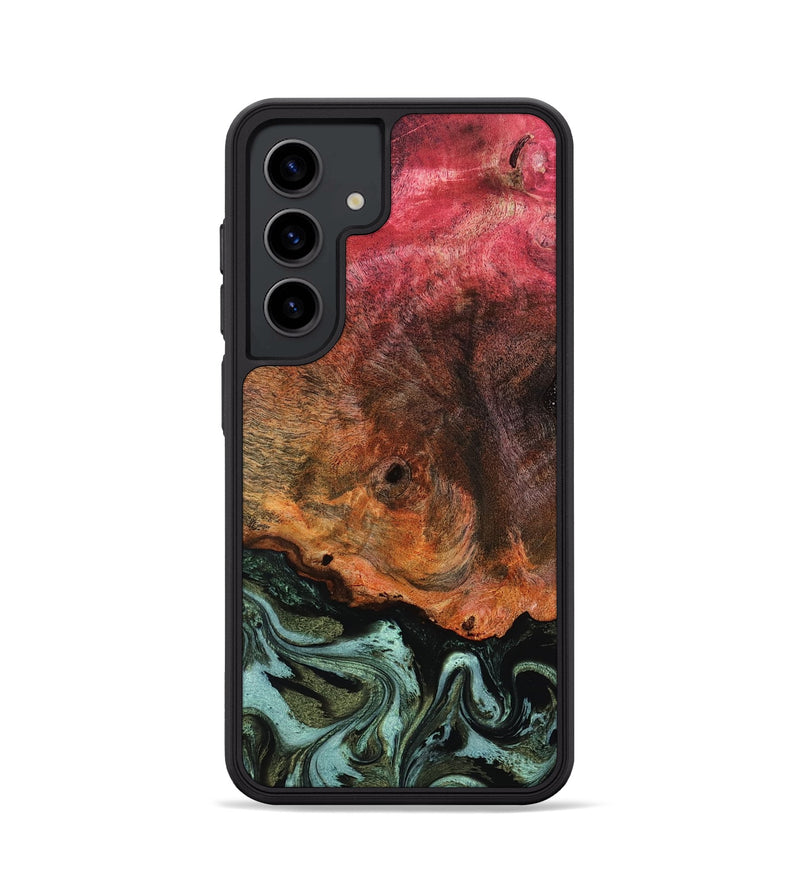 Galaxy S24 Wood Phone Case - Luis (Green, 818543)