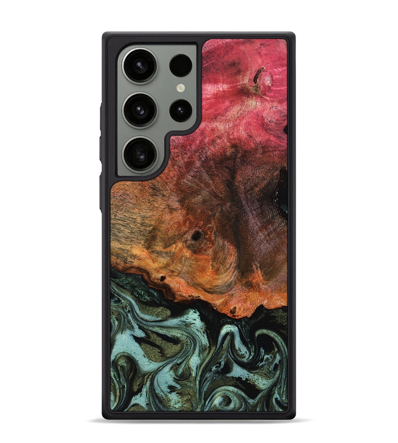 Galaxy S24 Ultra Wood Phone Case - Luis (Green, 818543)