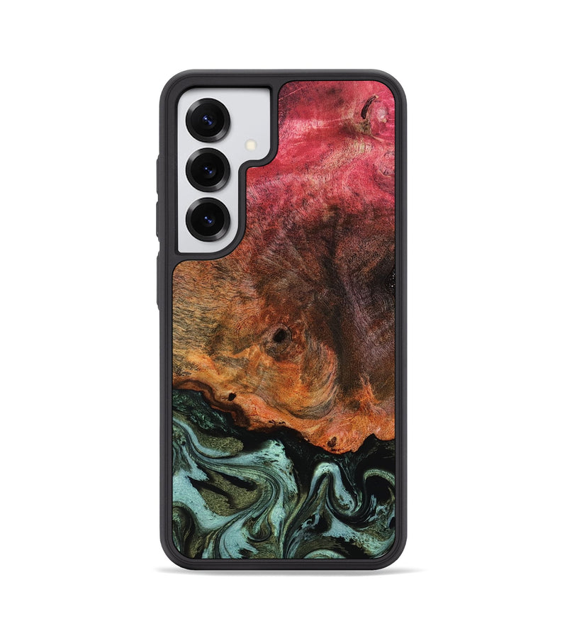 Galaxy S25 Wood Phone Case - Luis (Green, 818543)