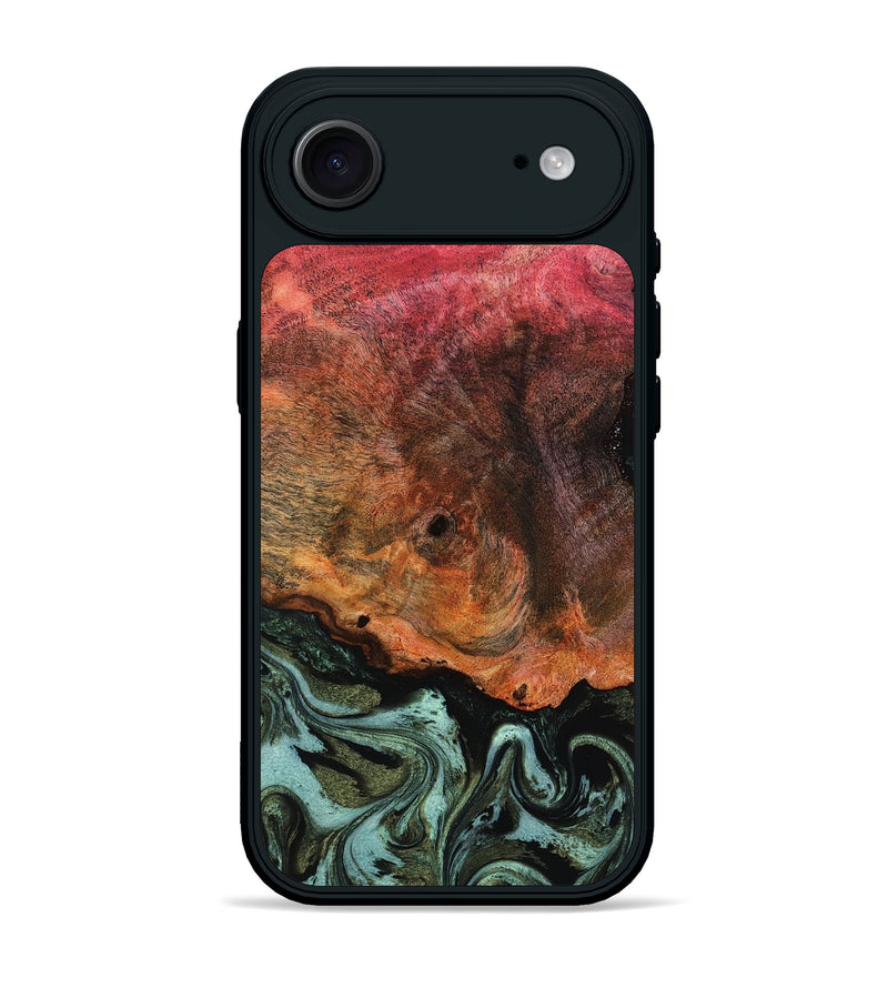 iPhone 17 Air Wood Phone Case - Luis (Green, 818543)